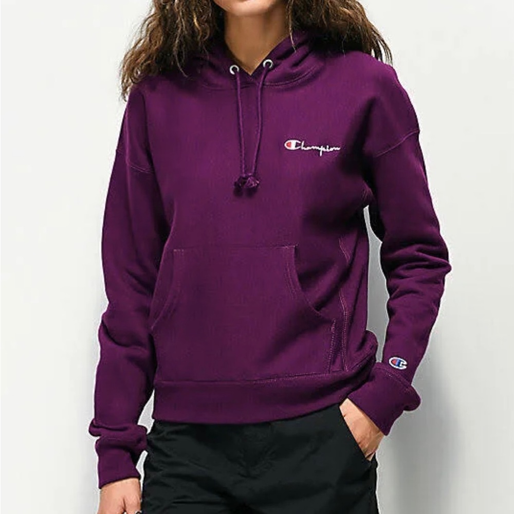 Champion Women’s Purple Hoodie